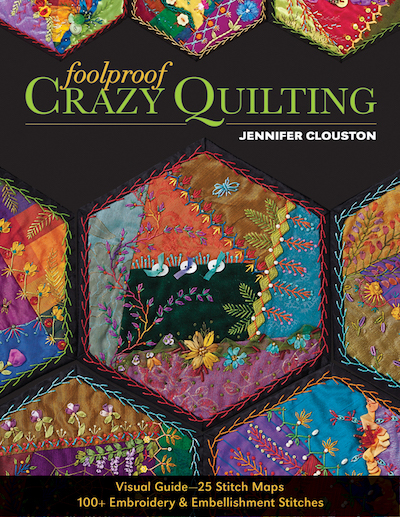photo: book foolproof crazy quilting