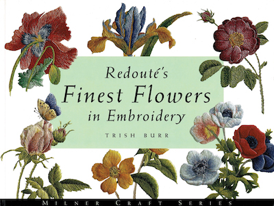 photo: livre Redoute Finest Flowers in Embroidery