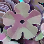photo: paillette fleur violet 14 mm