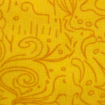 photo: tissu coton jaune fonce