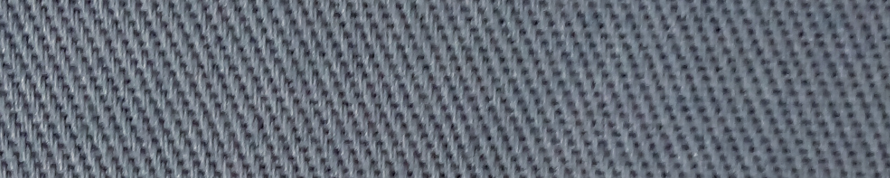photo: tissu crewel coton bleu jean