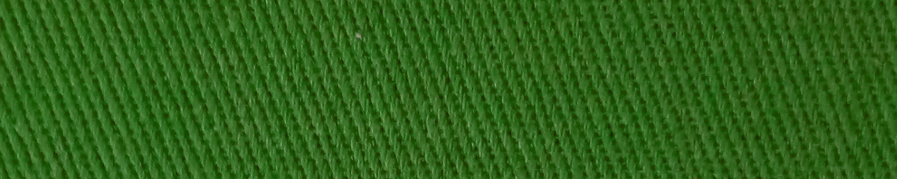 photo: tissu crewel coton vert sapin