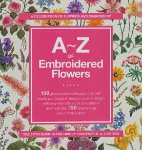 A-Z of Embroidered Flowers Country Bumpkin