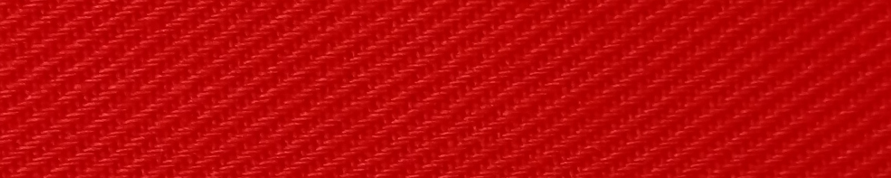 photo: tissu crewel coton rouge
